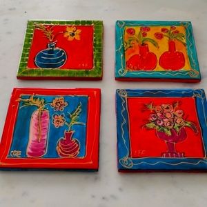 Ceramic Hand painted tiles